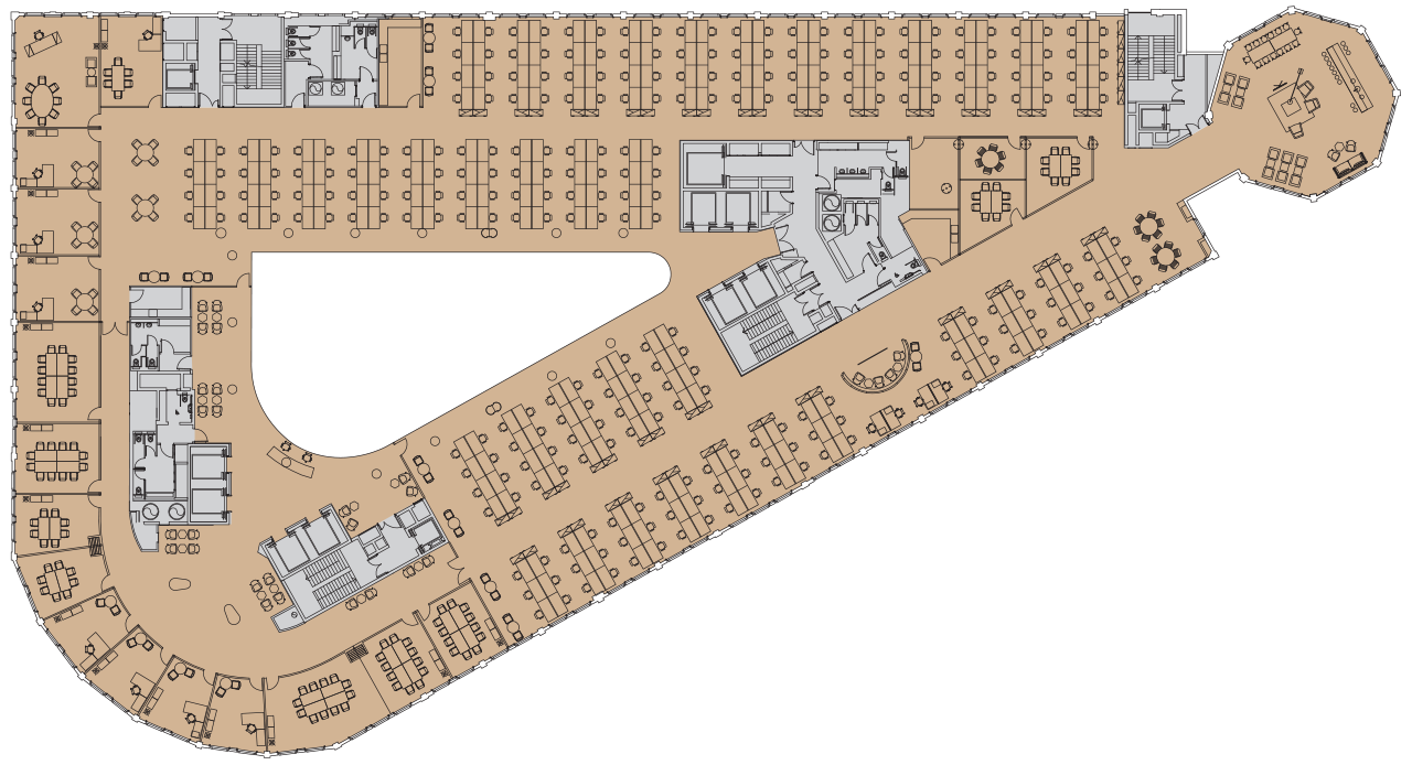 3rd floor - Space plan